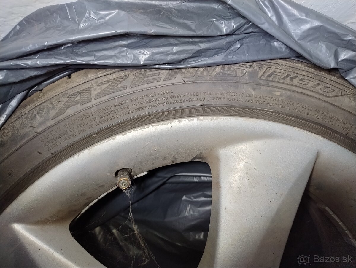 Kolesá Mazda 6 Originál R17 (letné gumy 5-6mm) - 5