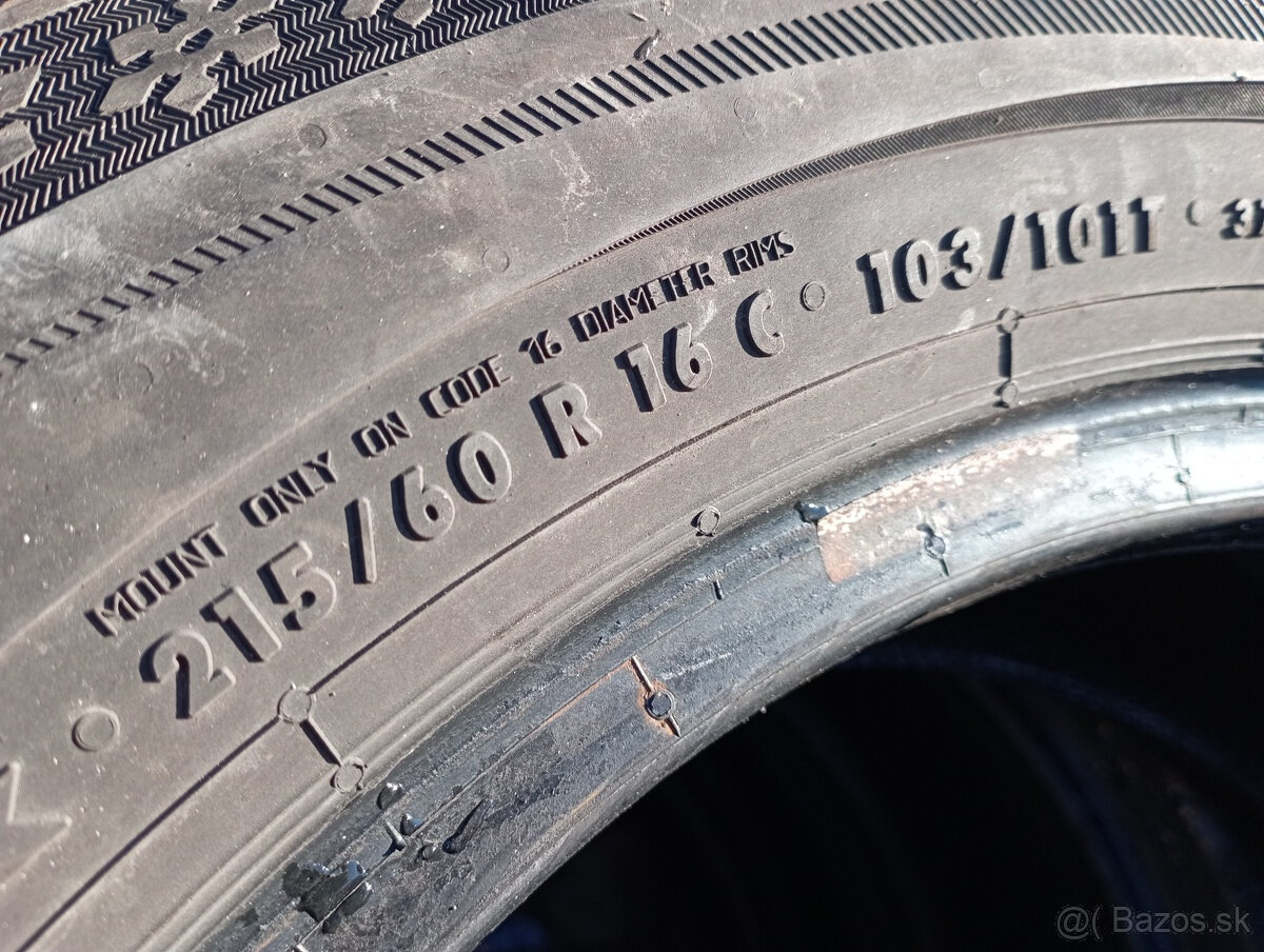 215/60/16C Matador zimné pneu 2ks - 5