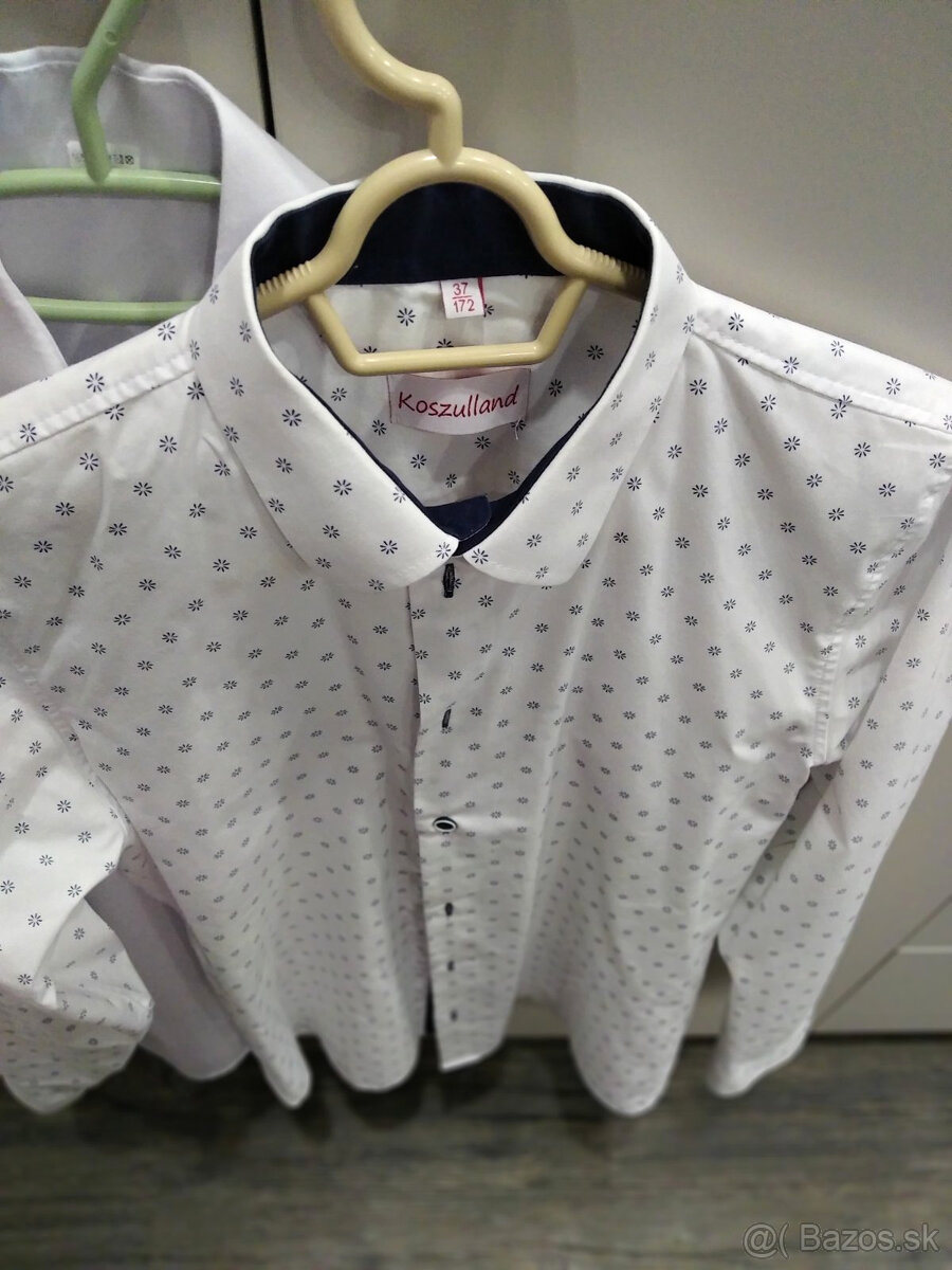 Chlapčenský oblek+košeľa+opasok na cca 13-14r - 5