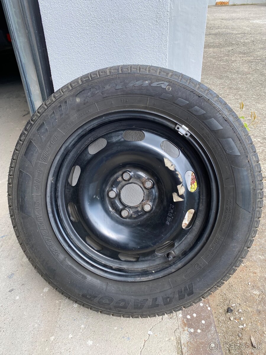 Plechové disky 5x100 r15 - 5