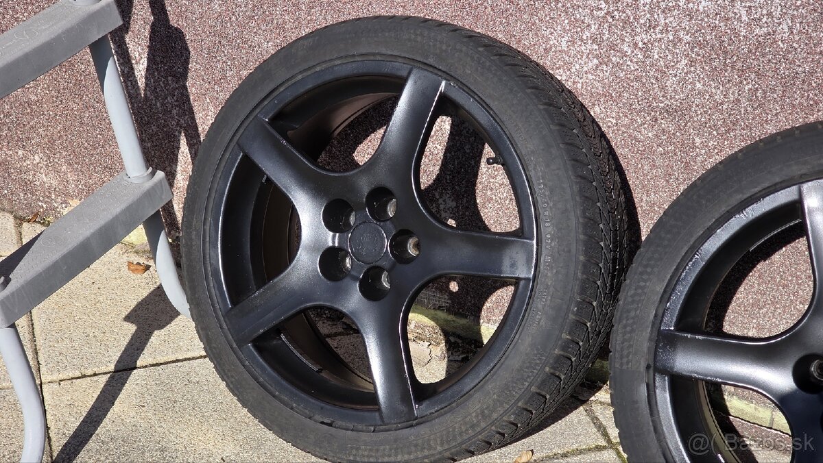 Elektrony 5x100 R18 8J continental 225/40 - 5