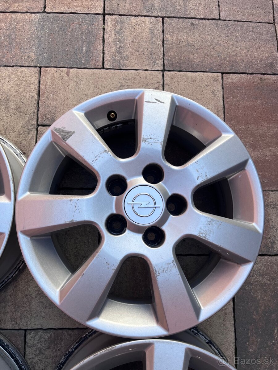 Orig. Hliníkové disky Opel R15 5x110 - 5