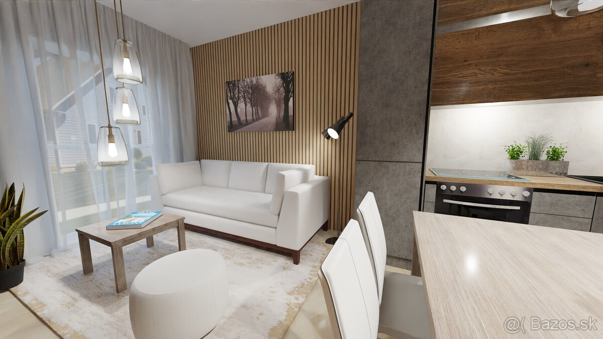 Na predaj investičný 3-izbový apartmán (nebytový priestor) v - 5