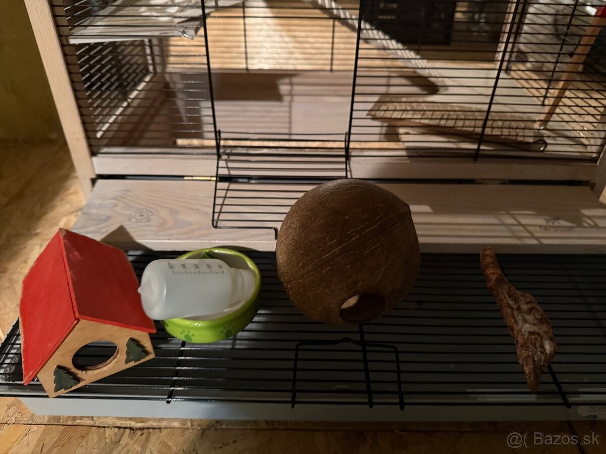 Klietka HAMSTERVILLE 60x34x49cm - 5