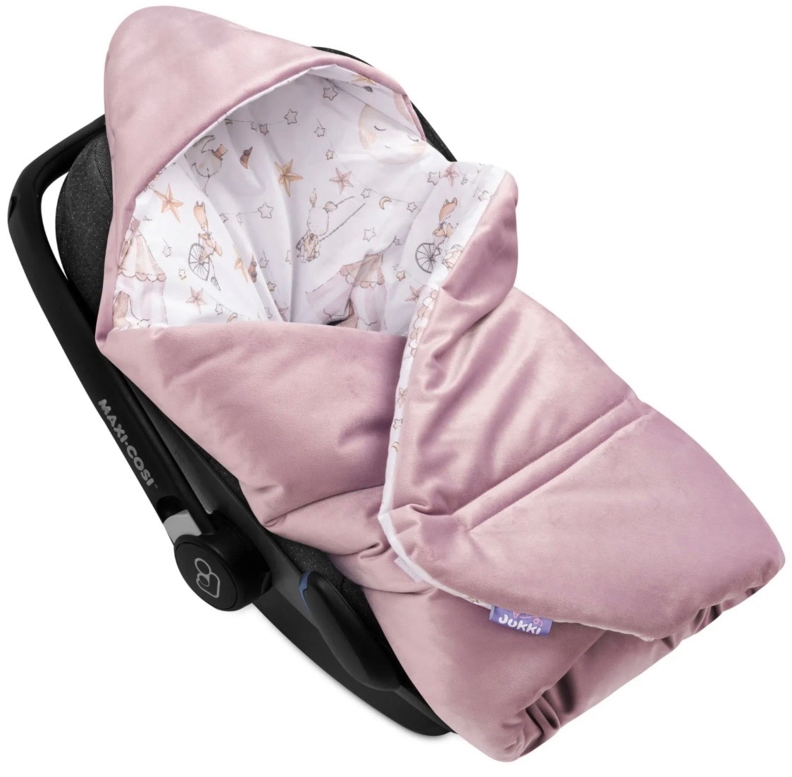 Velvet deka do autosedačky/ vajíčka - 5