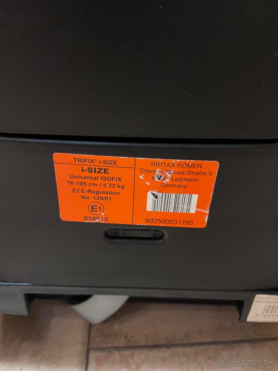 Britax Römer Trifix i-Size (ISOFIX, 76–105 cm - 5