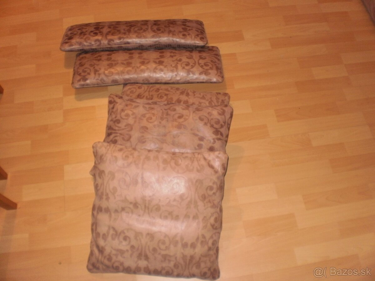 Kožená sedacia súprava. - 5