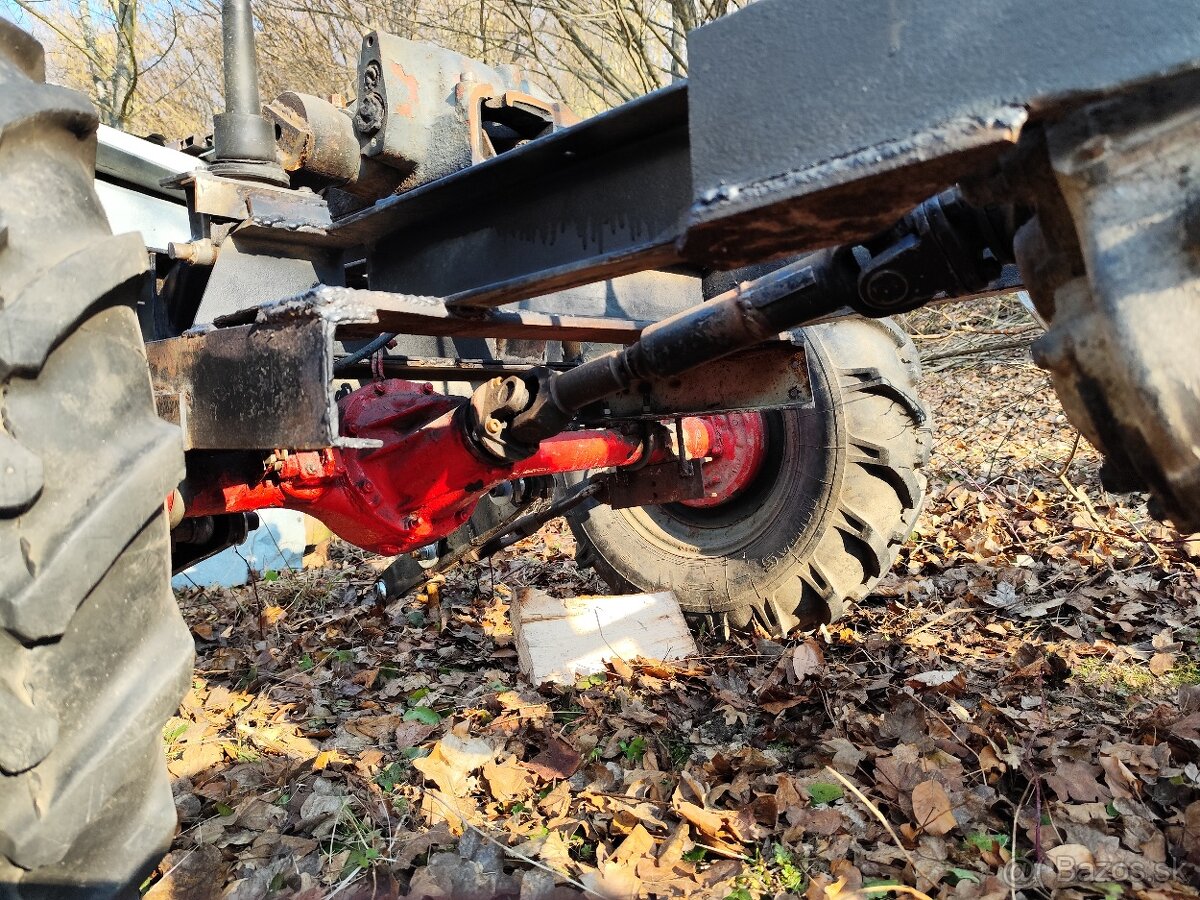 Malotraktor 4x4 na dokončenie - 5