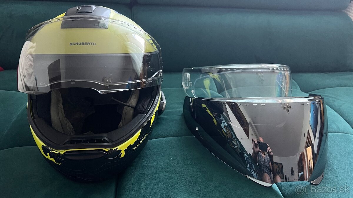Prilba Schuberth C4 pro Atlas yellow - 5