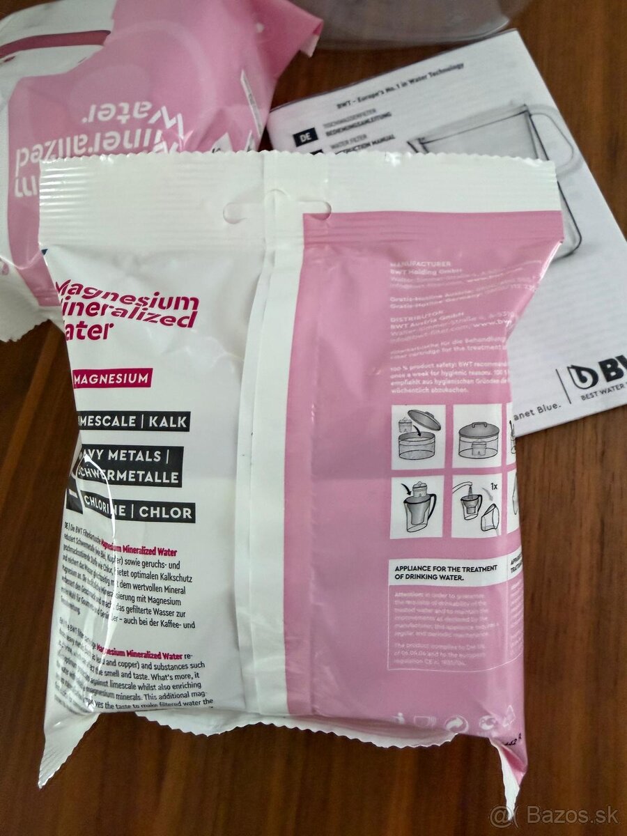 BWT VIDA filtračná kanvica biela + 3× filter - 5