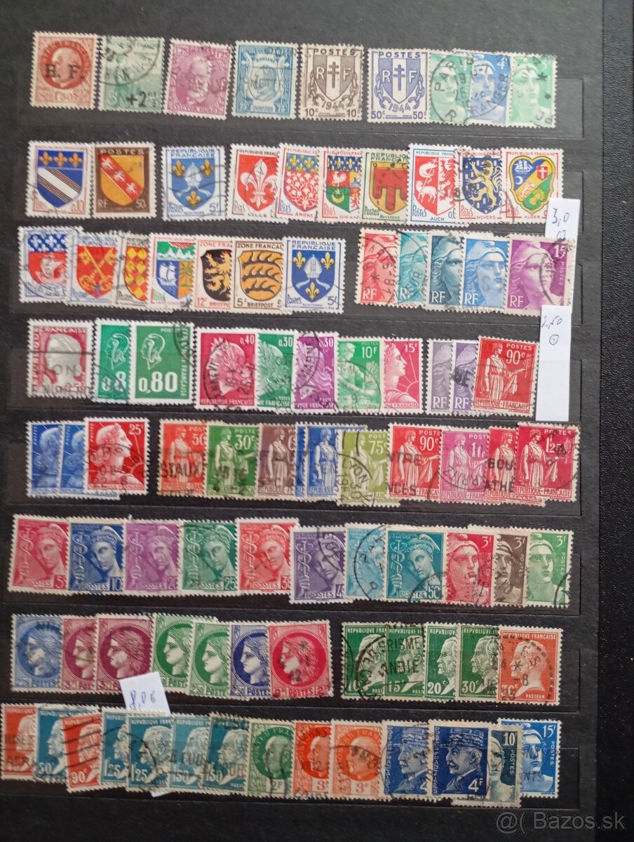 Album známok Švajčiarsko, Francúzsko - 5