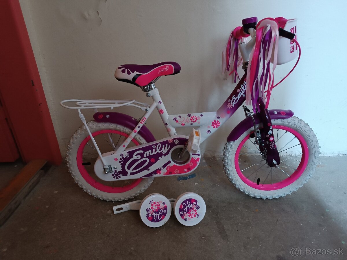 Detský dievčenský bicykel „14" - 5
