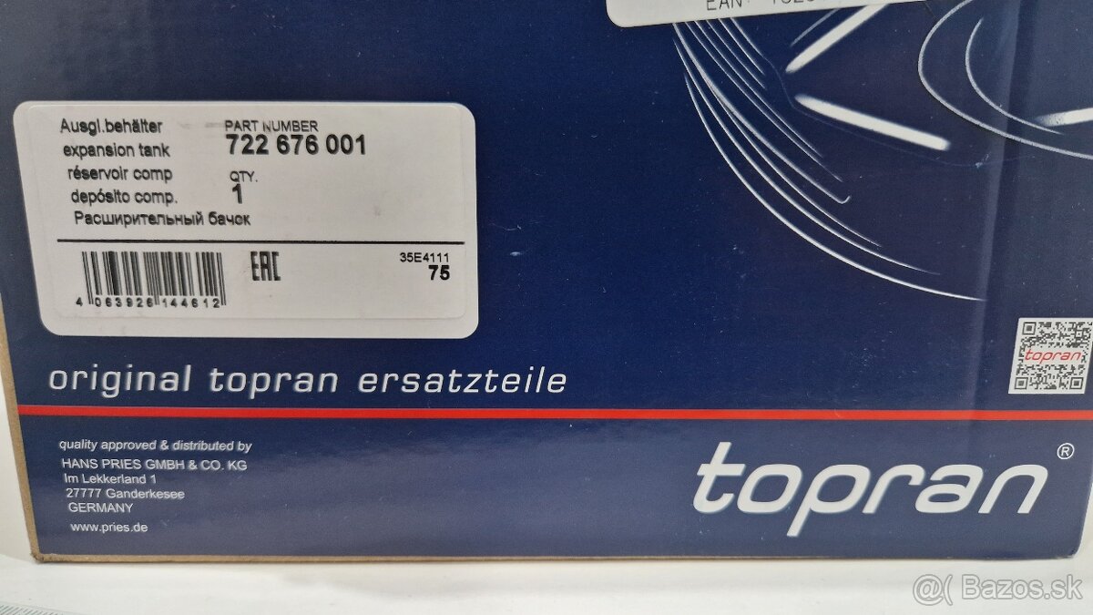 Vyrovnávacia nádobka chladiacej kvapaliny - 5