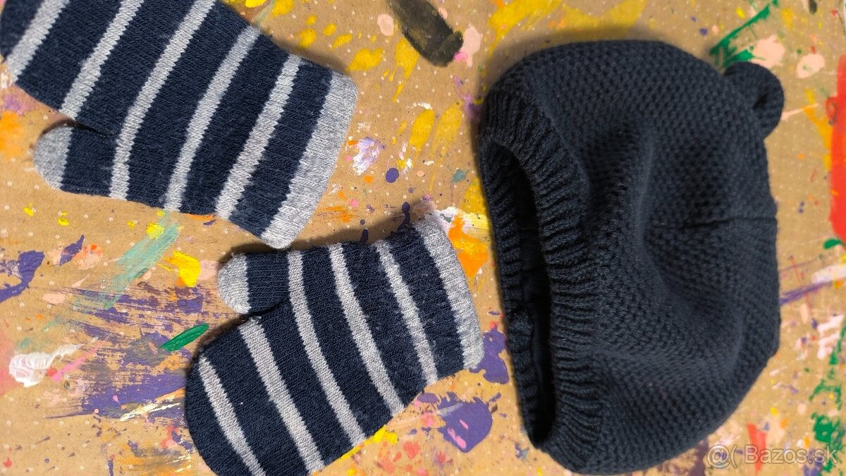 set čiapka a rukavičky - 5