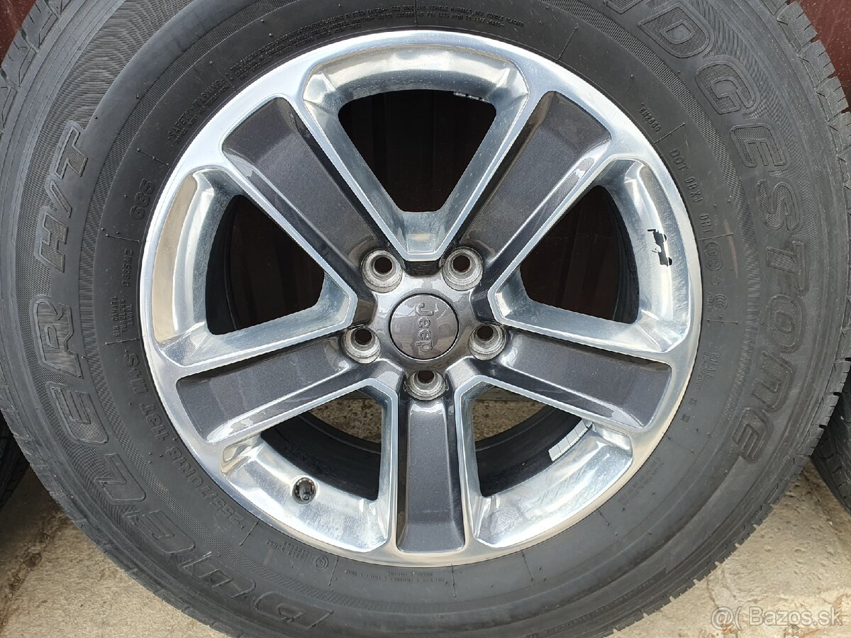 Kolesa ORIGINÁL JEEP 5x127 7,5x18 ET44,45