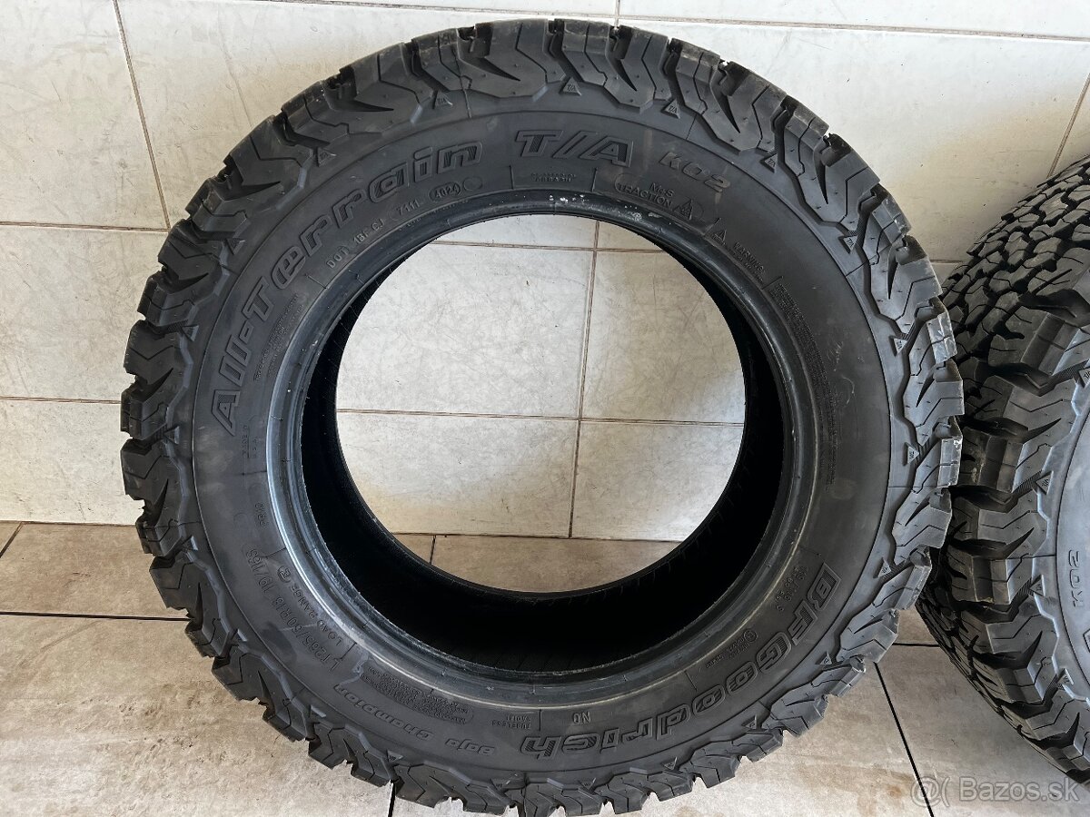265/60r18 BF Goodrich All-Terrain T/A
