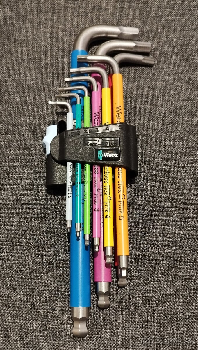 Wera sady imbusových kľúčov - 5