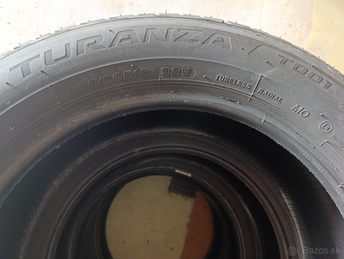 205/60R16 92V Bridgestone Turanza T001 - 5