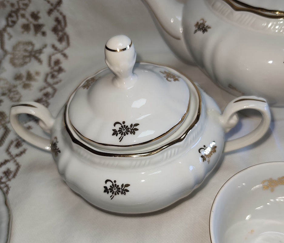 porcelánový set na čaj - 5
