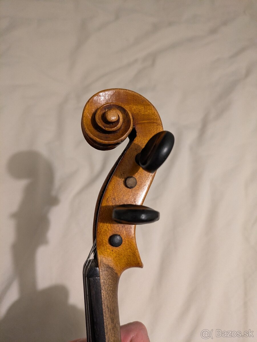 Predám stare nemecké husle Olé Bull - 5