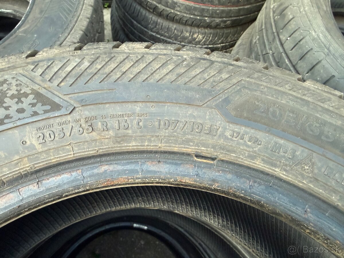 Zimné 205/65 R16C Barum - 5