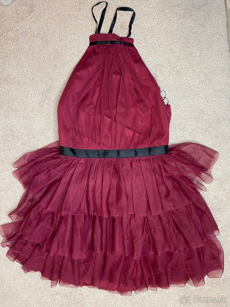 Krátke spoločenské šaty, veľ M - 5