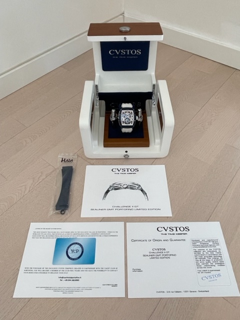 Cvstos Challenge II GT Sealiner GMT Portofino Limitka 7/25 - 5