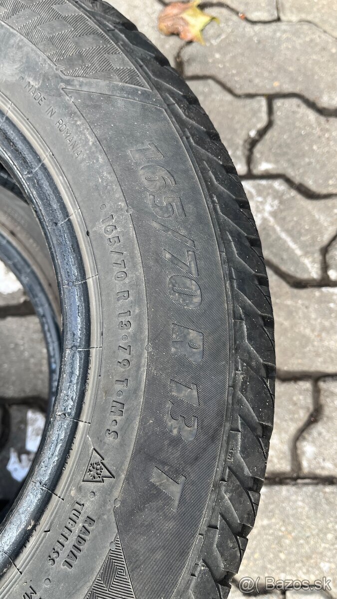 2ks celoročné / zimne 165/70 r13 - 5