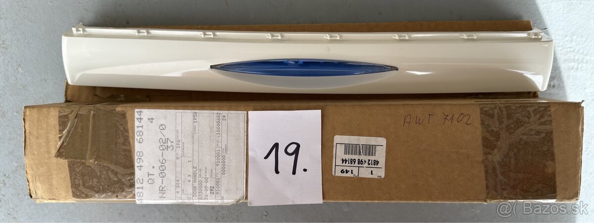 Predám originál náhradné diely Whirlpool - dvierka, tesnenie - 5