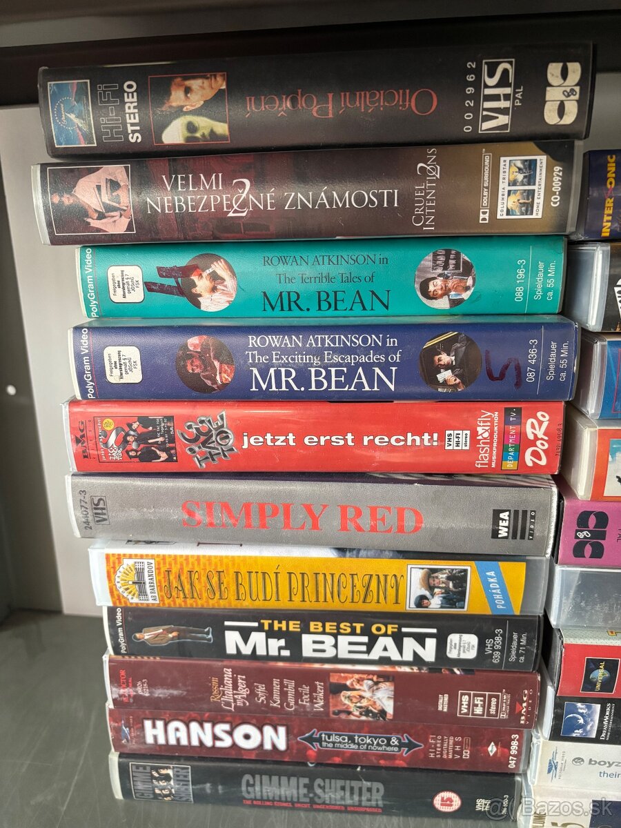 VHS Kazety Originál - 5