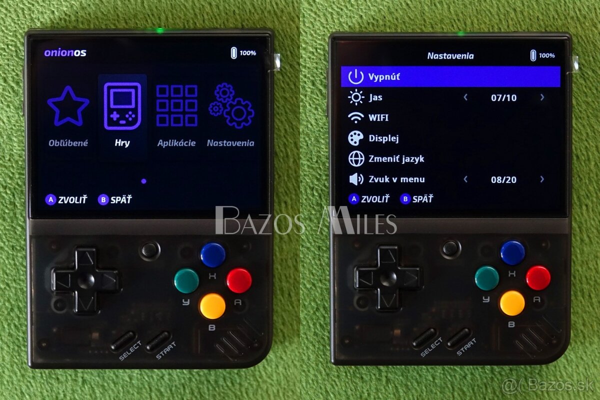 Konzola MIYOO Mini + ○ 128GB, 60tisíc hier, AMIGA ATARI nová - 5