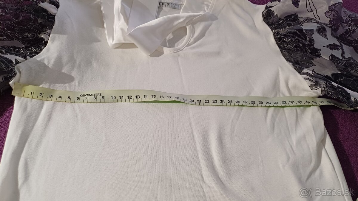 Tričko s dizajnom blúzky - 5