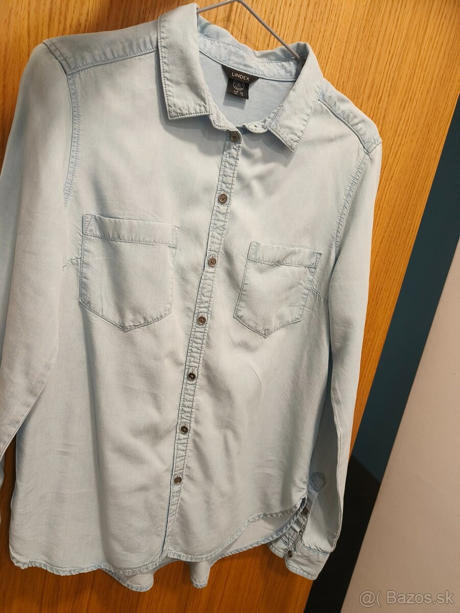 Džínsová košeľa, veľkosť S , Lindex - 5
