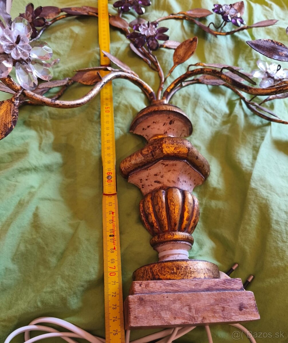 Elegantná nástenná Lampa/Svietnik - 5