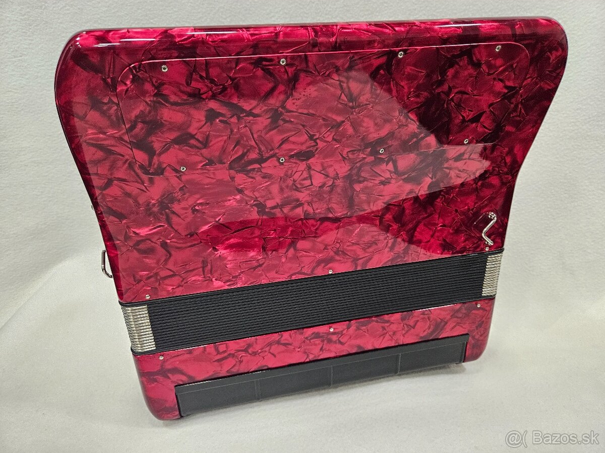 Chromaticky akordeon weltmeister romance 96b - 5