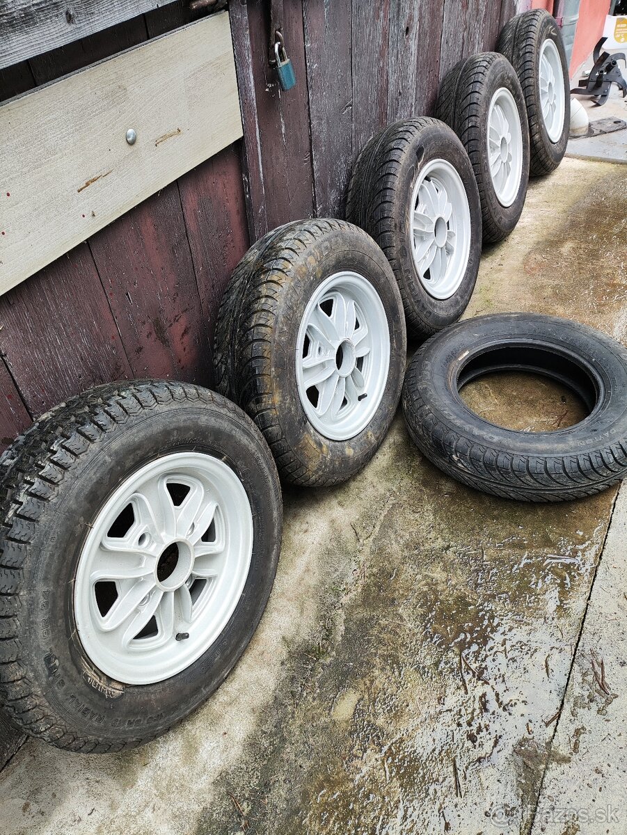 Predám kolesá 5ks Kopretiny 4x130 - 5