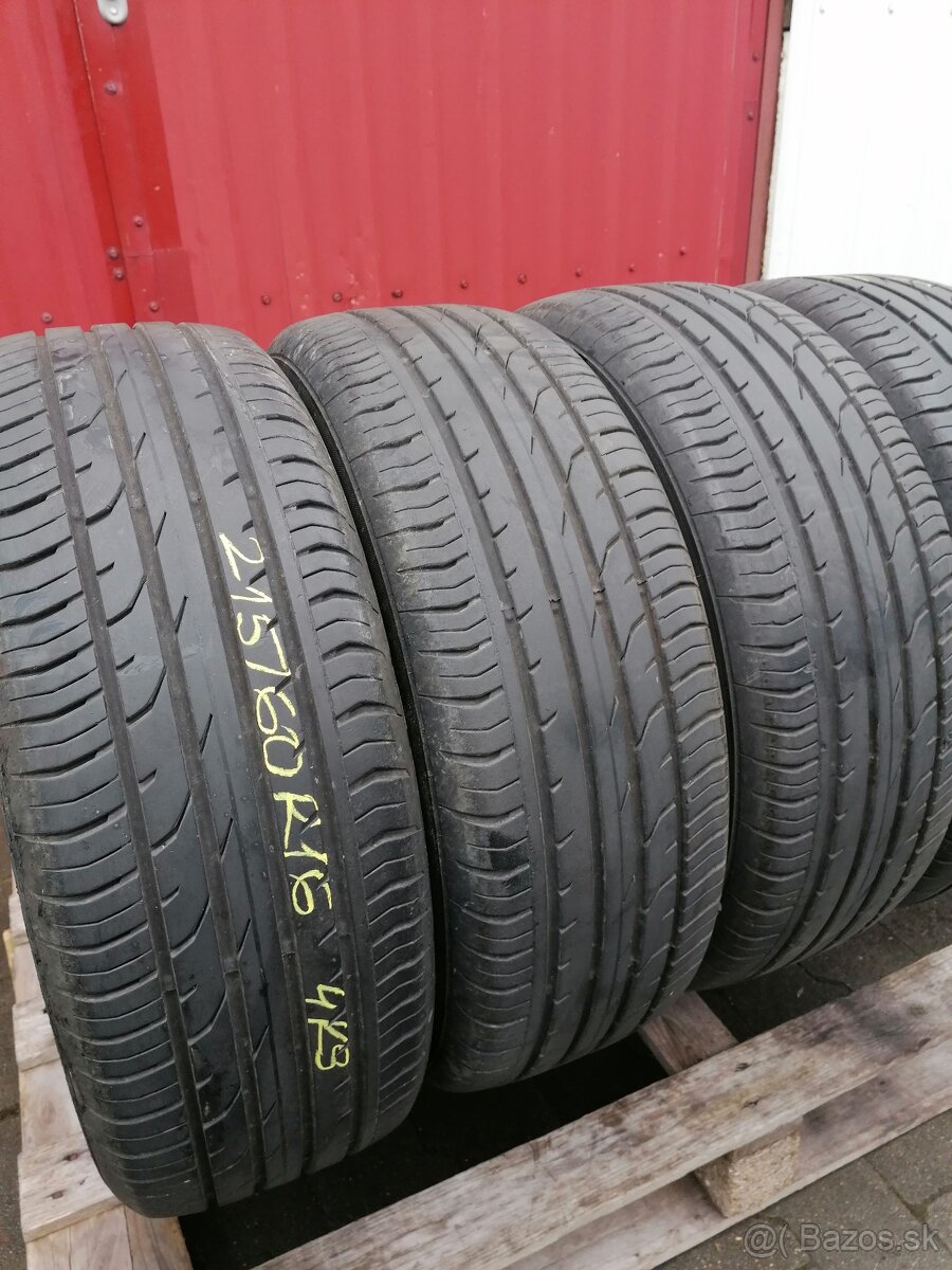 Letne 215/60R16 2 SADY Continental - 5