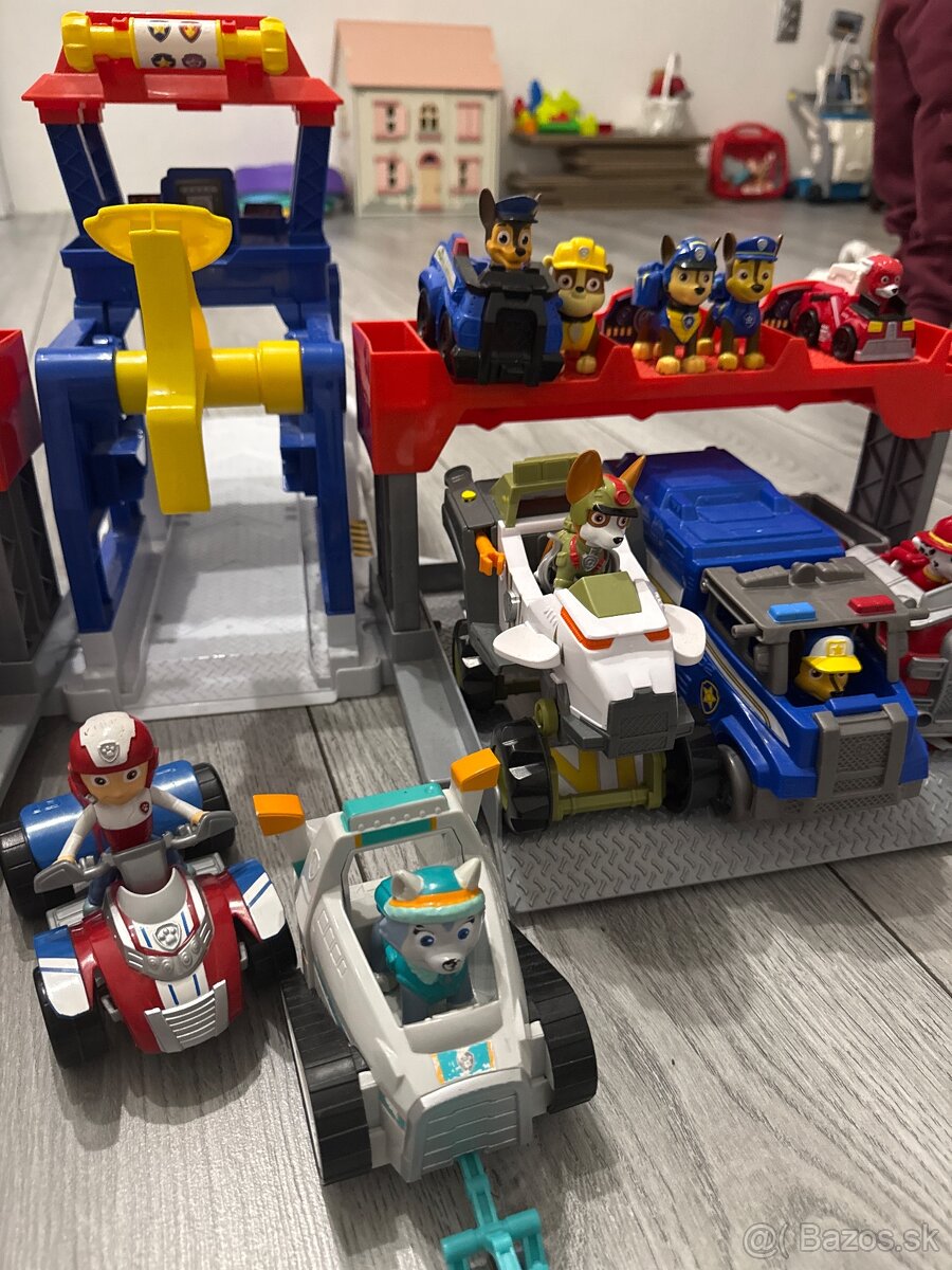 Labková Patrola garáž+komplet autíčka - 5