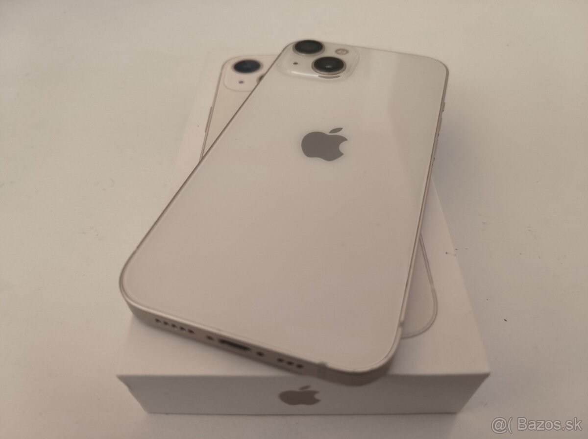 apple iphone 13 128gb Starlight / Batéria 100% - 5