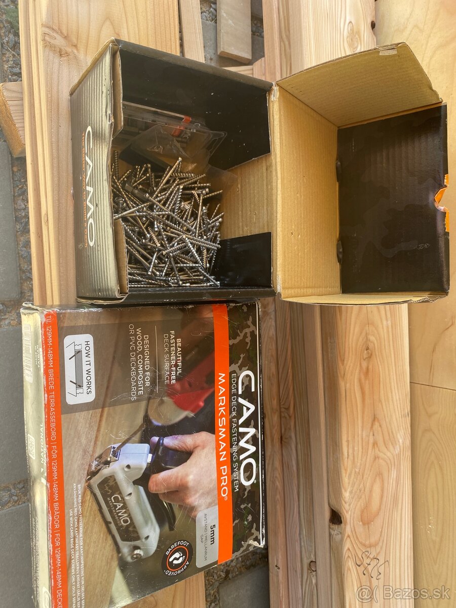 CAMO Marksman Pro, bity a skrutky - 5