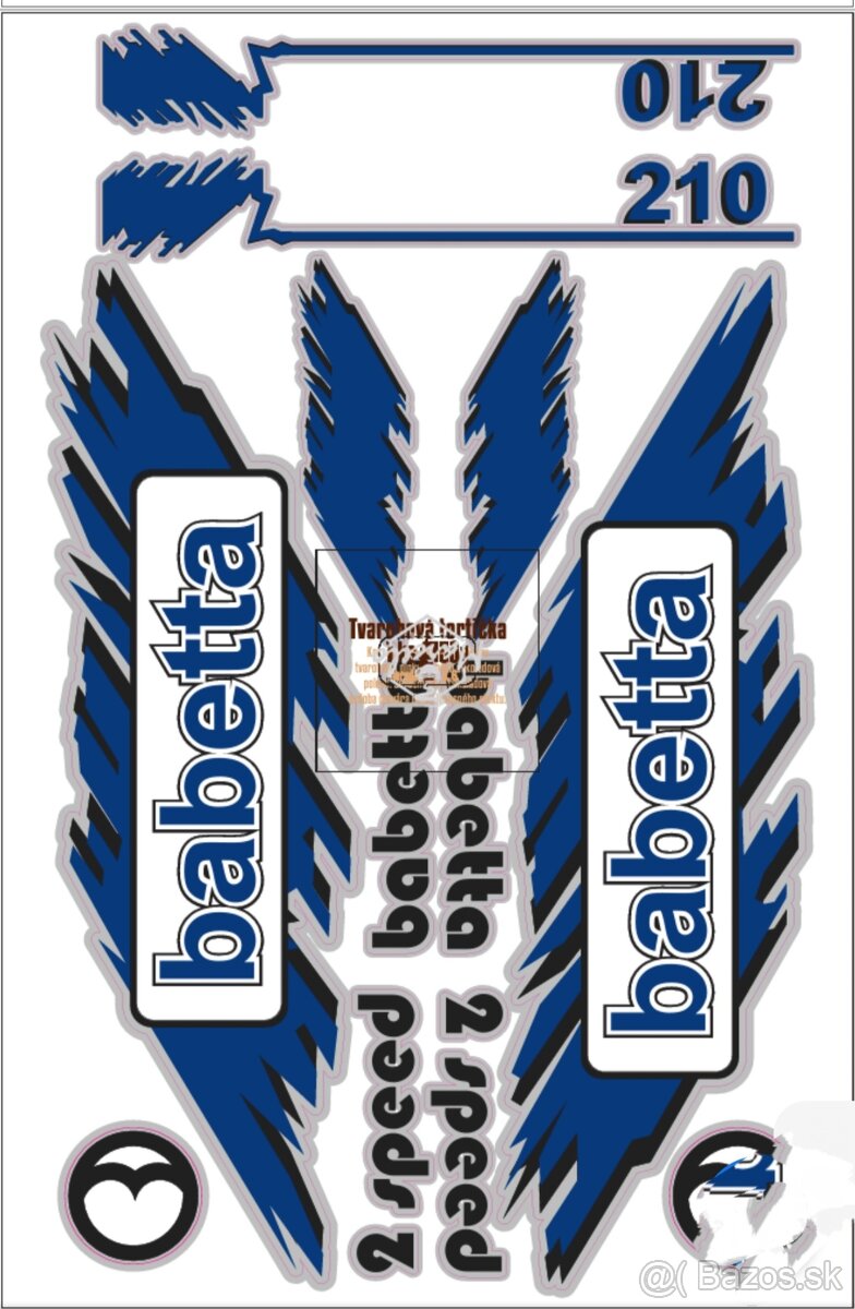 Predám nálepky Babeta - 5