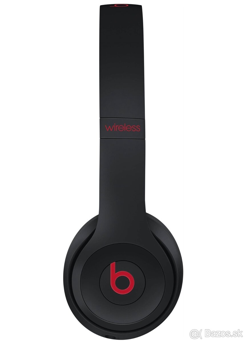 Slúchadlá Beats Solo3 Wireless - vyvzdorované čierno/červené - 5