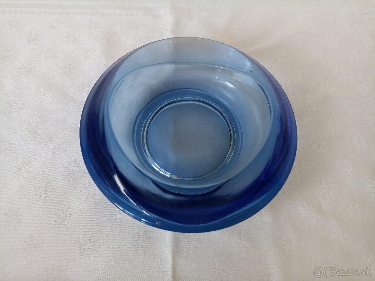 Retro sklenený popolník Jurnikl Rosice, 1962 - 5