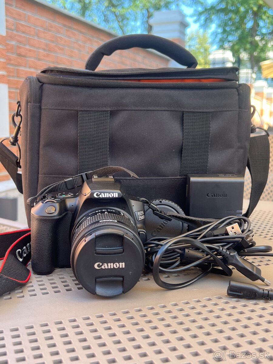 Fotoaparát Canon EOS 250D + EFS 18-55mm - 5