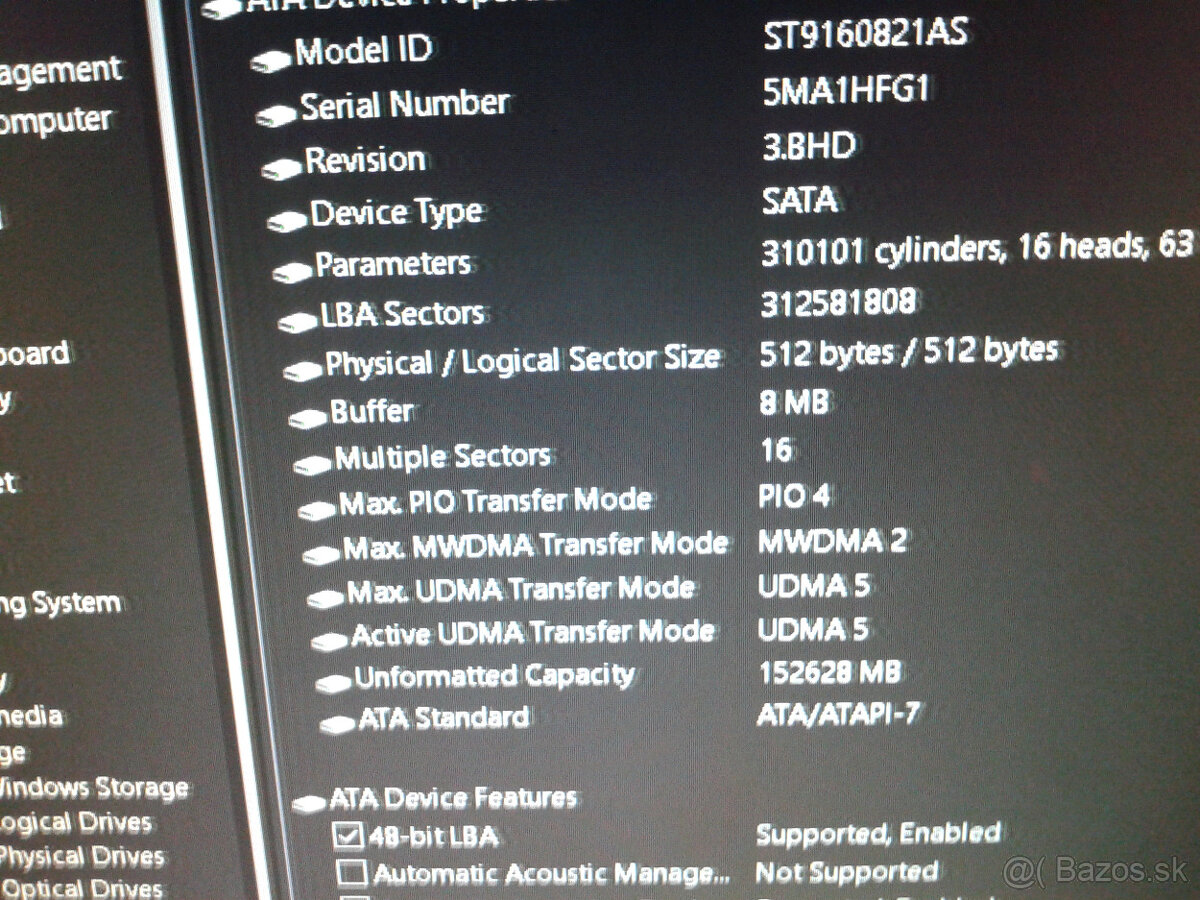 minipc celeron 1017 8gb ram 320gb hdd w7.MA aj wifi - 5