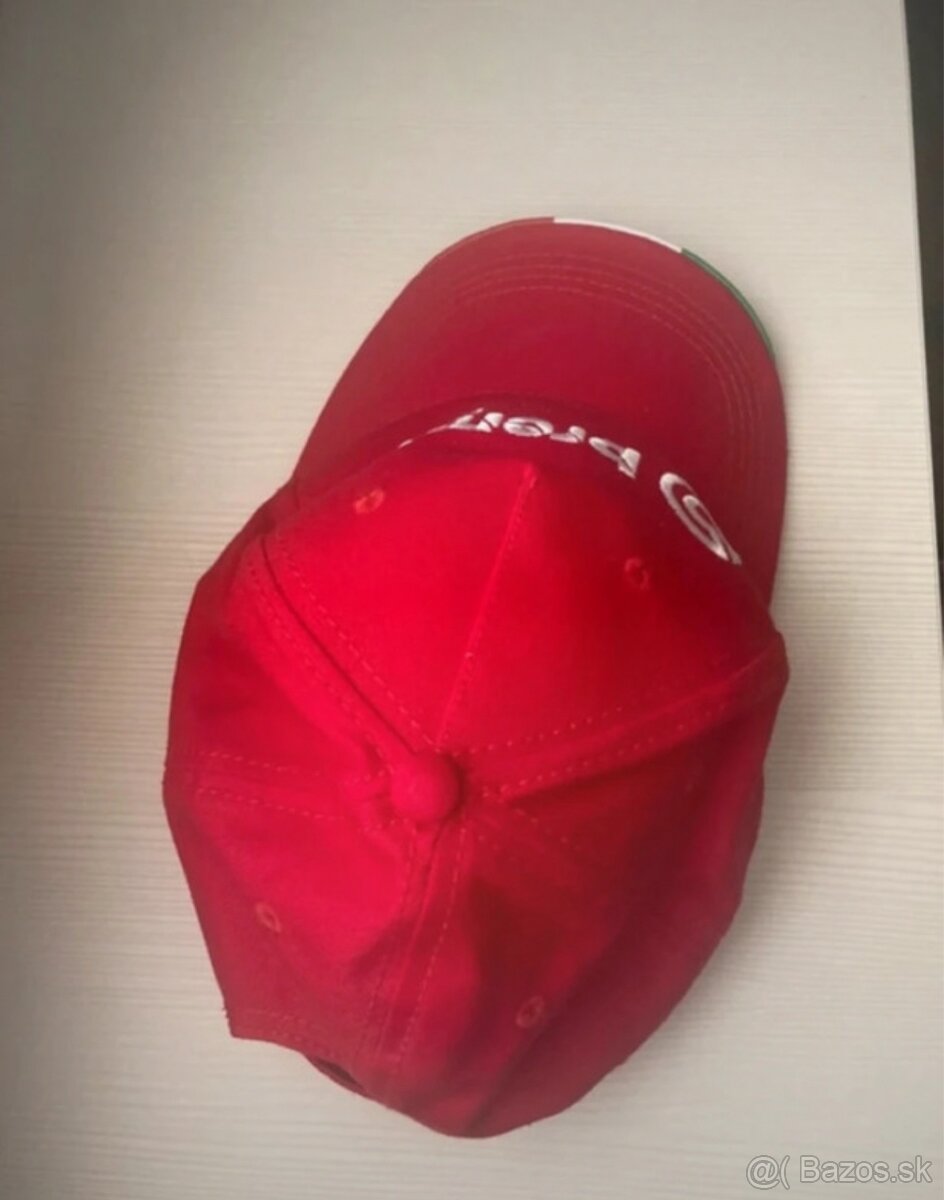 Červená šiltovka Brembo - 5