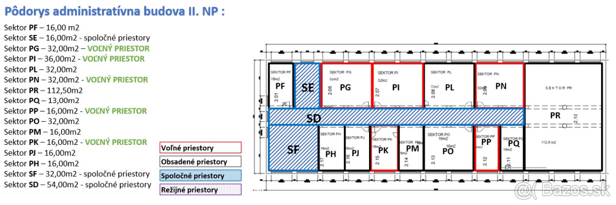 Prenájom - administratívne priestory - Martin - 5