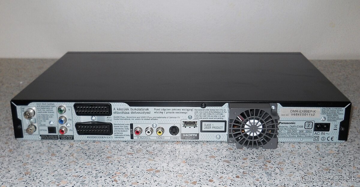 PANASONIC DMR-EX88 - 400 GB, HDMI, USB - 5