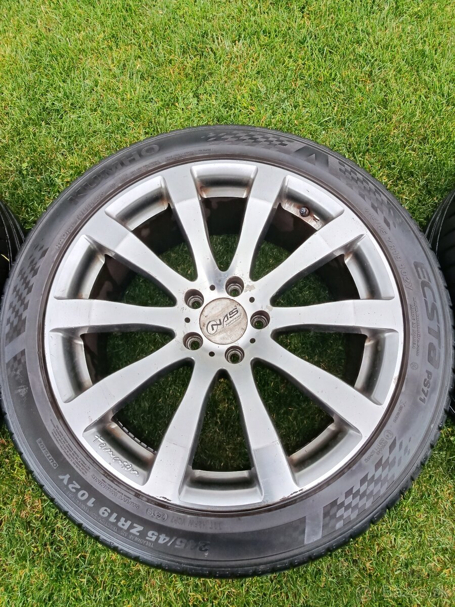 5x 114,3 disky Nippon 245/45R19 - 5