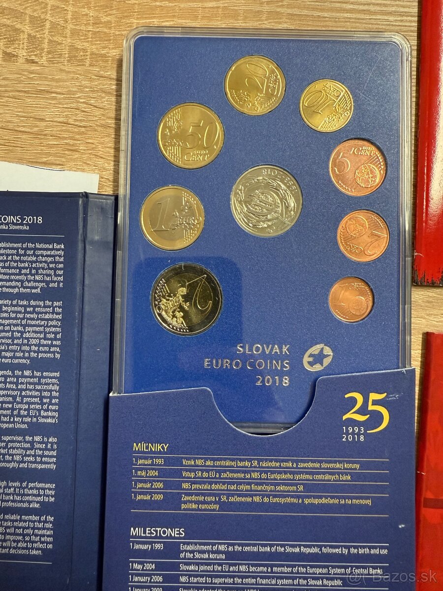 Vyrocne Mince v darcekovych kazetach - 5